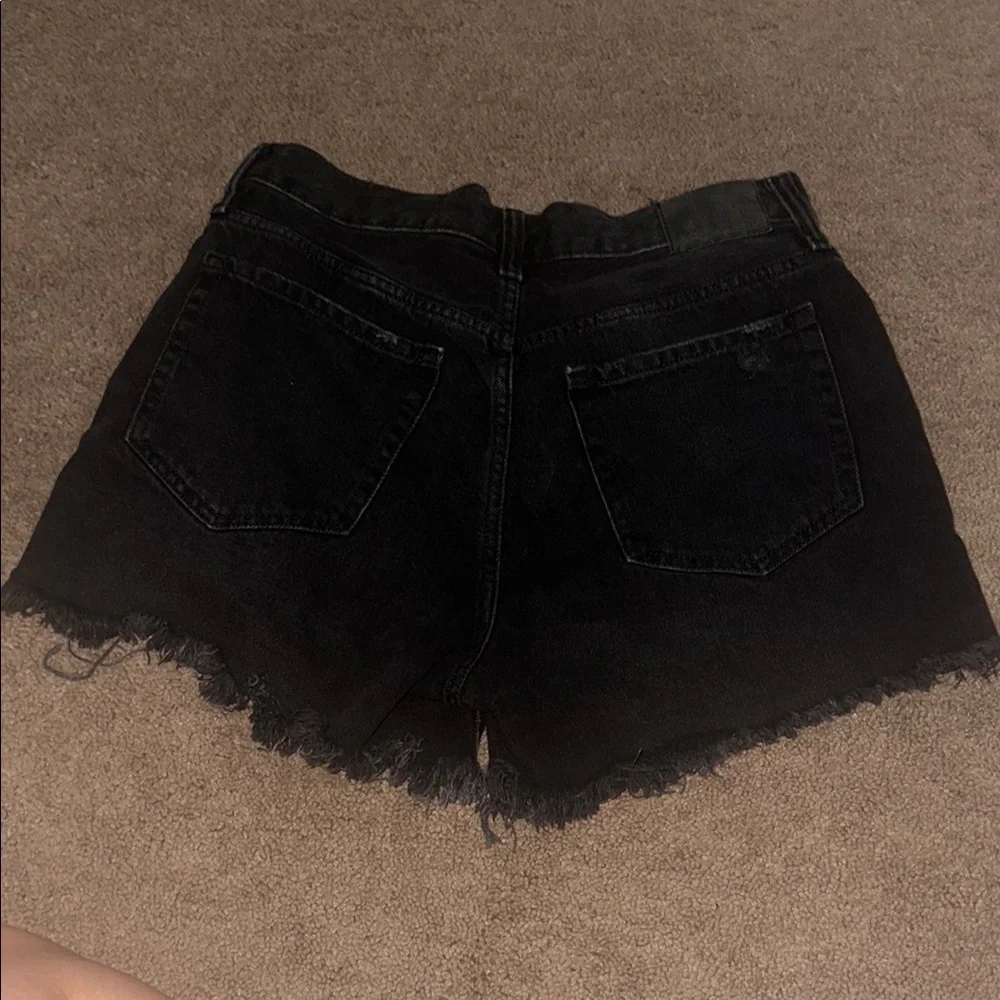 Aeropostale Jean Shorts w Frayed Hem S3 - Picture 5 of 6
